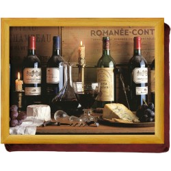 Creative Tops Dienblad Vintage Wine 44 X 34 Cm Hout Bruin