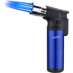 Champ® Quattro Aansteker - Blauw - Stormaansteker - Kaarsen - BBQ - Sigaren